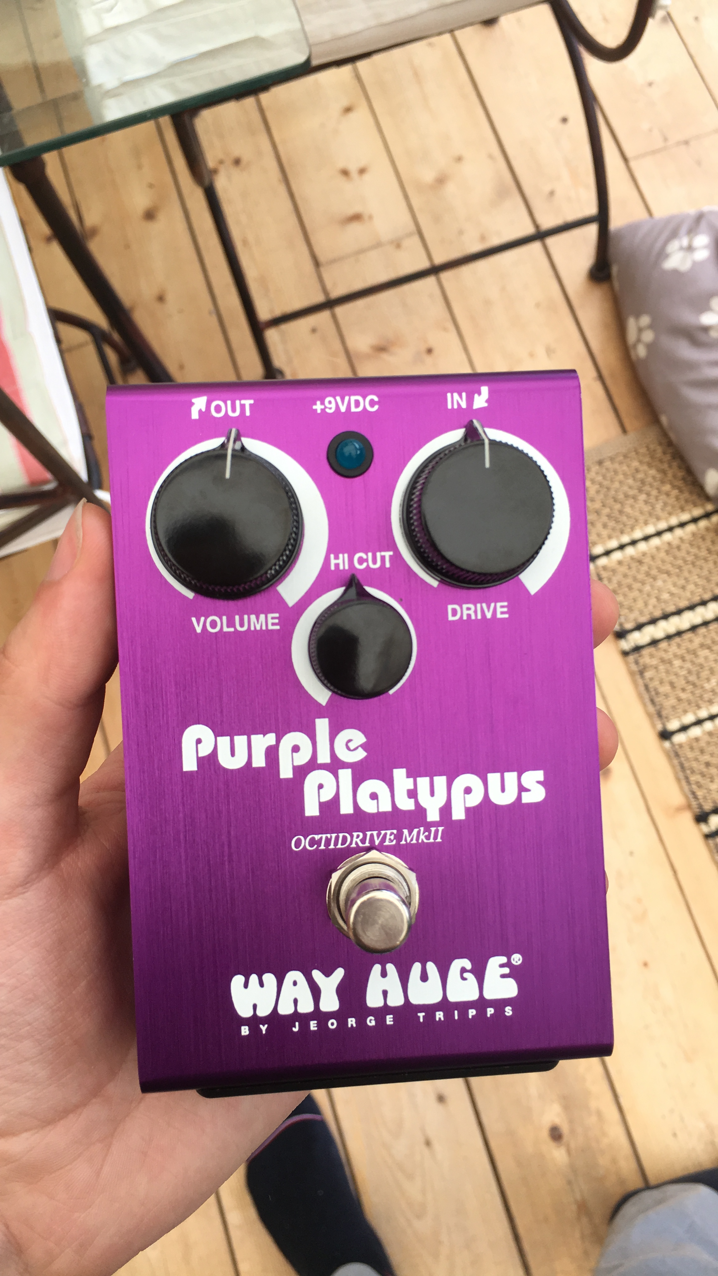 Way Huge Electronics WHE800 Purple Platypus Octidrive MkII