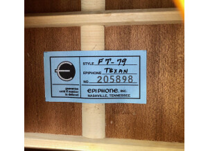 Epiphone Limited Edition Peter Frampton "1964" Texan (71296)