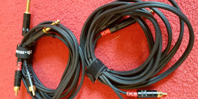 Vends lot de 2 câbles Cordial CFU 3 PC