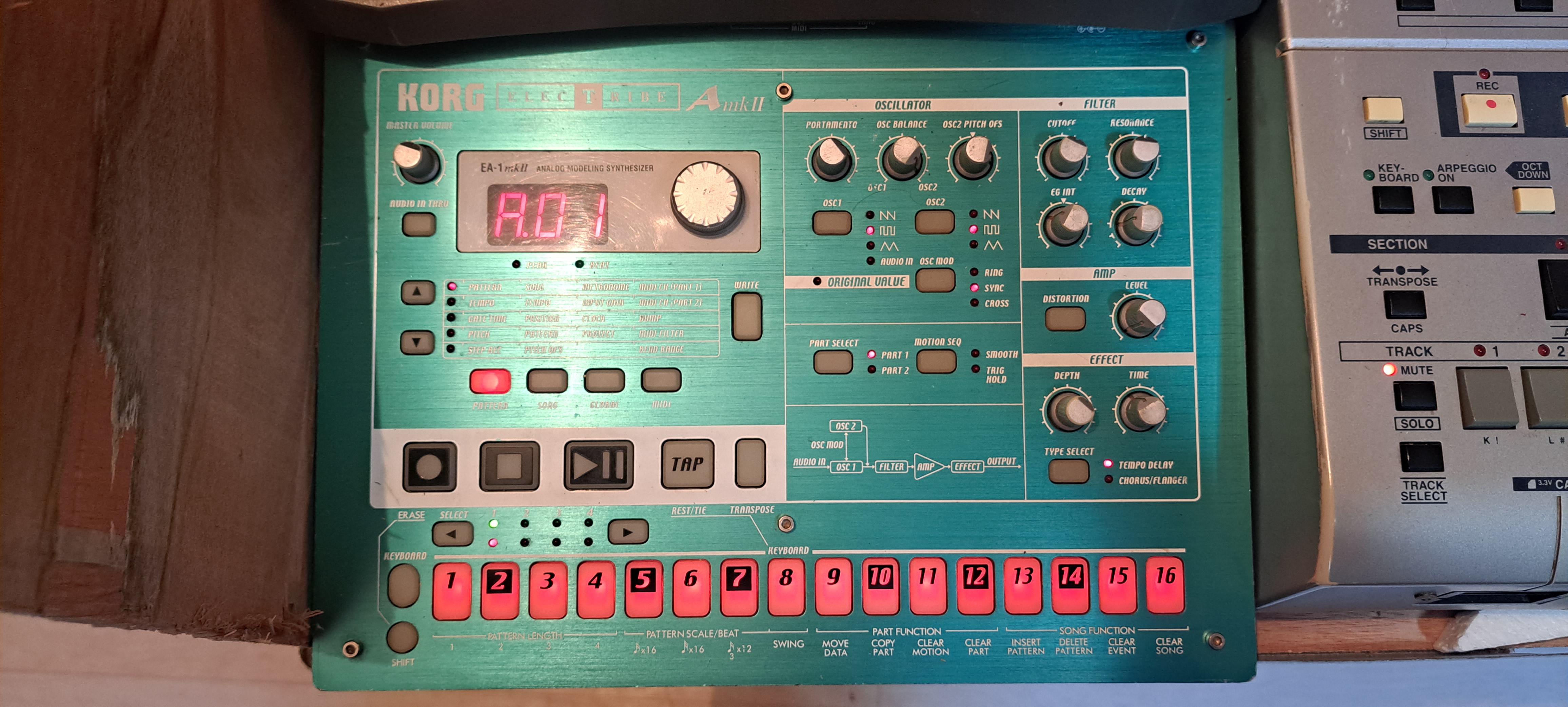 ElecTribe Ea-1 MkII - Korg ElecTribe Ea-1 MkII - Audiofanzine