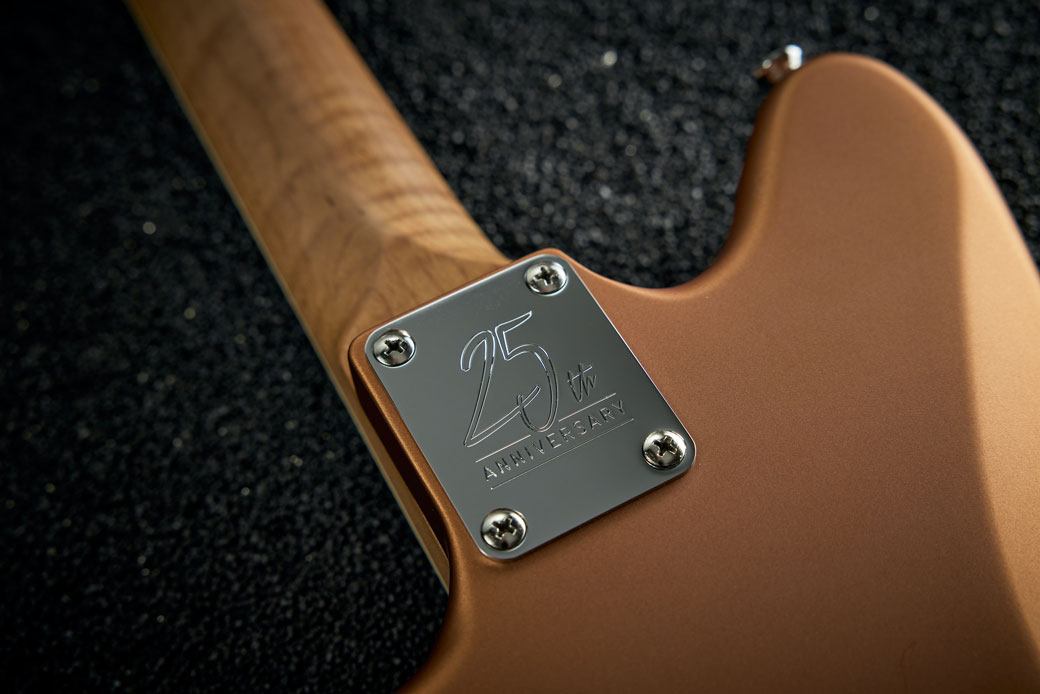 Harley Benton JA-25TH : JA-25THNECKPLATE