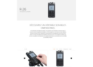 Screenshot 2023-03-17 at 15-48-33 Roland Pro A V - R-26 Enregistreur portable