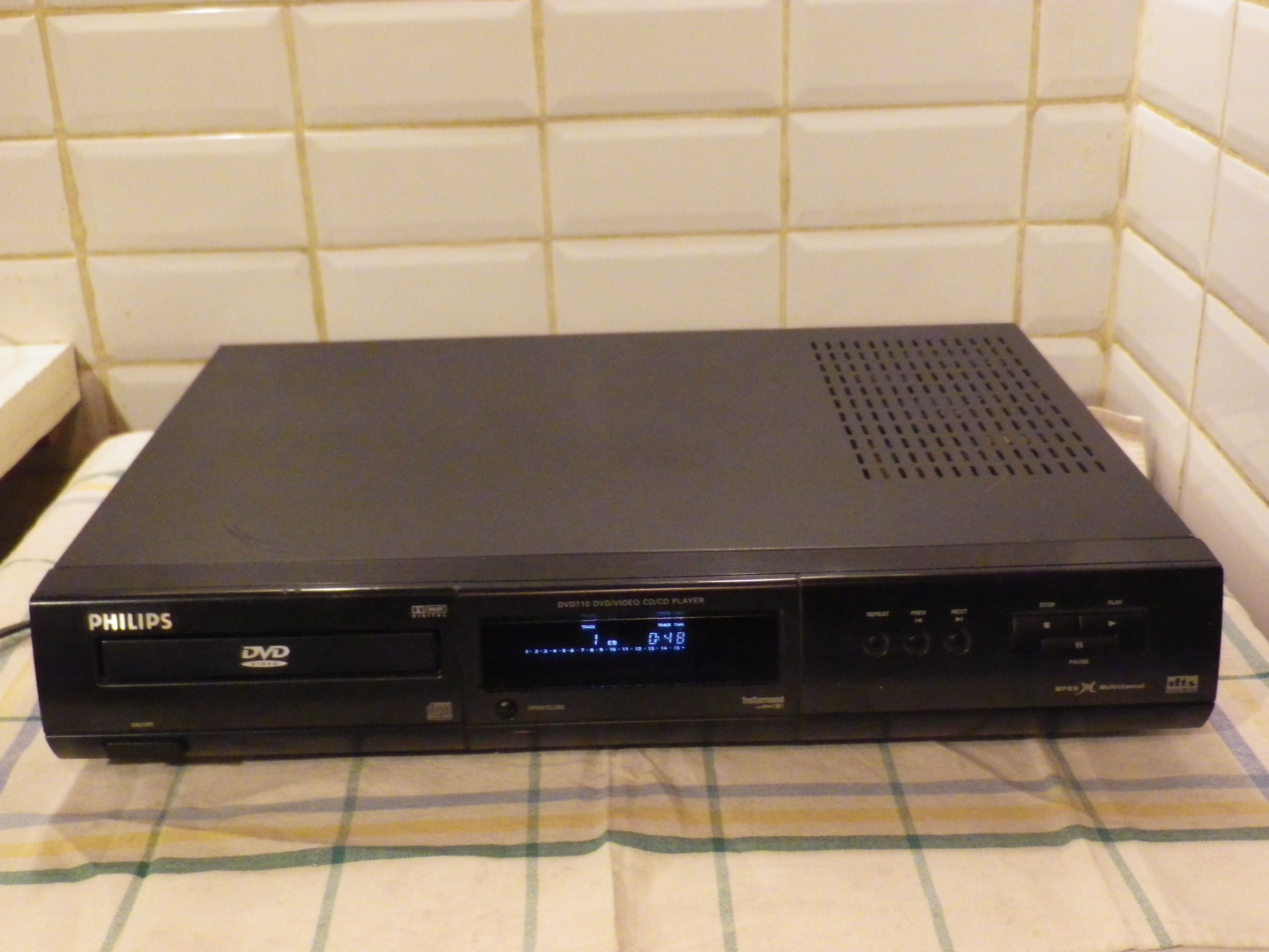 Platine CD et DVD Philips DVD 710