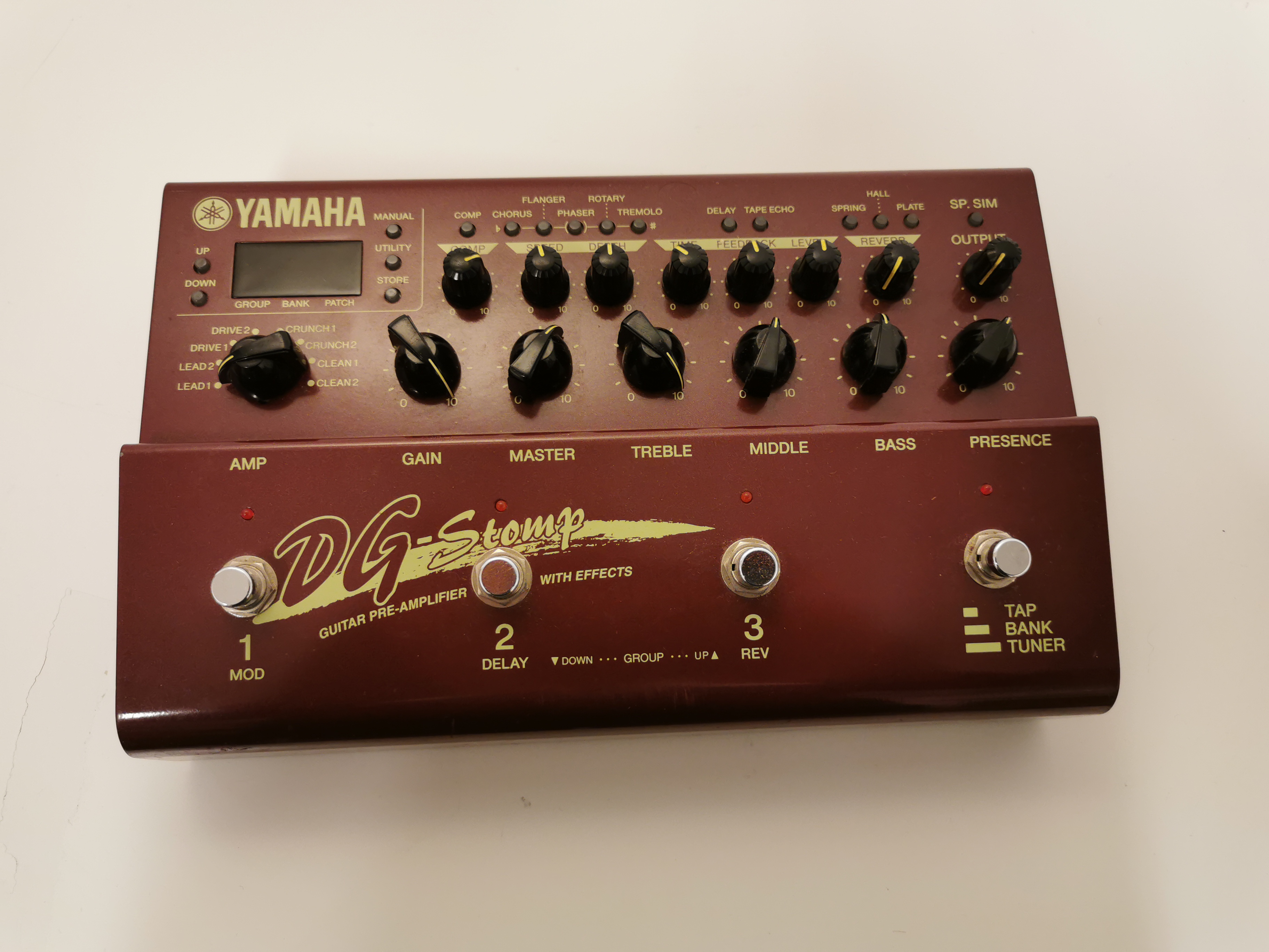 DG Stomp - Yamaha DG Stomp - Audiofanzine