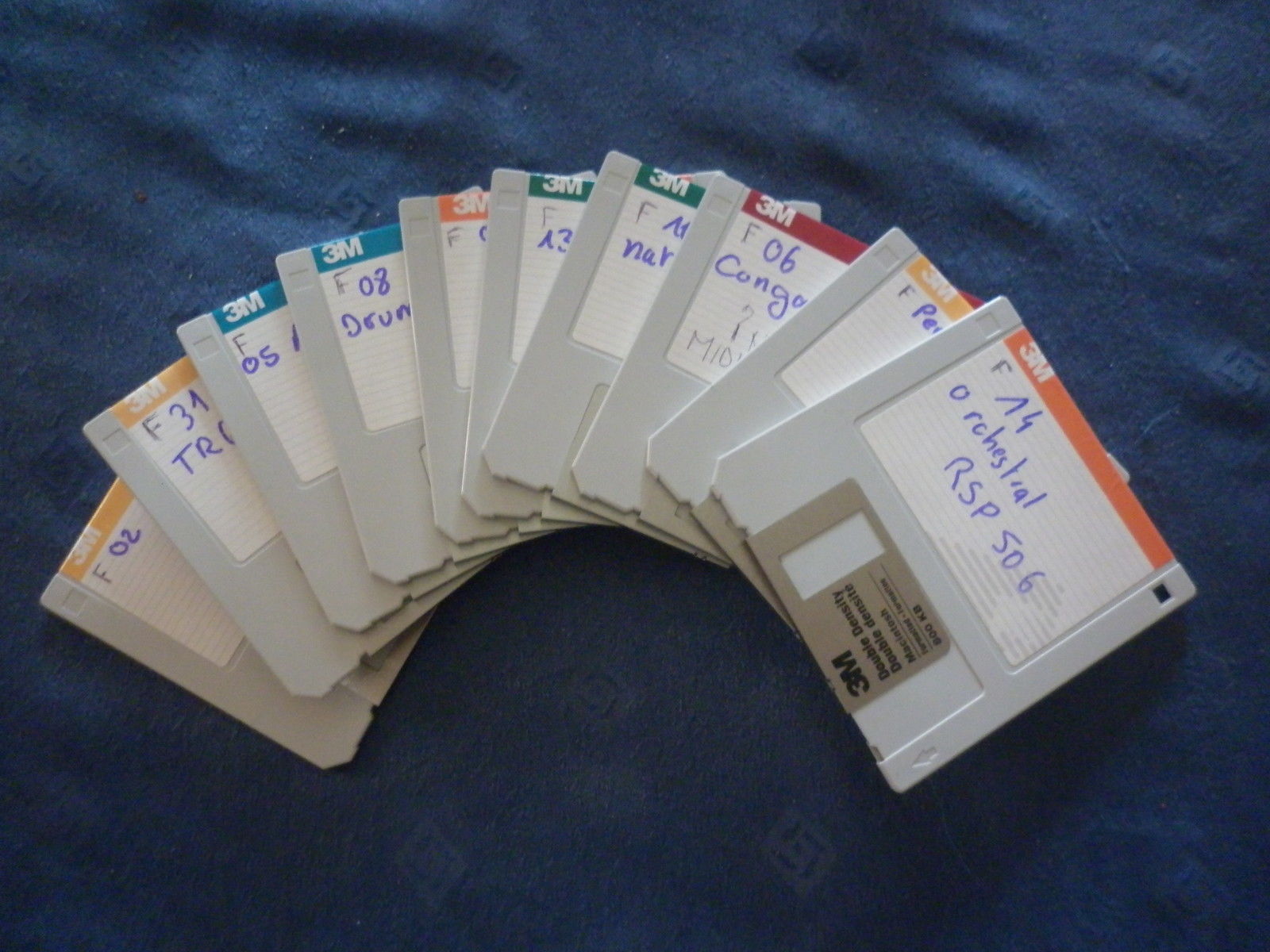 disquettes 3.5" OS ou samples