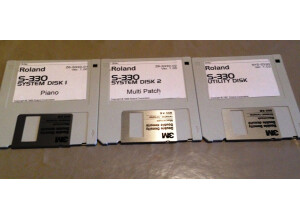 3 disks roland S330