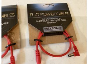 Rockboard Flat Patch Cable Black