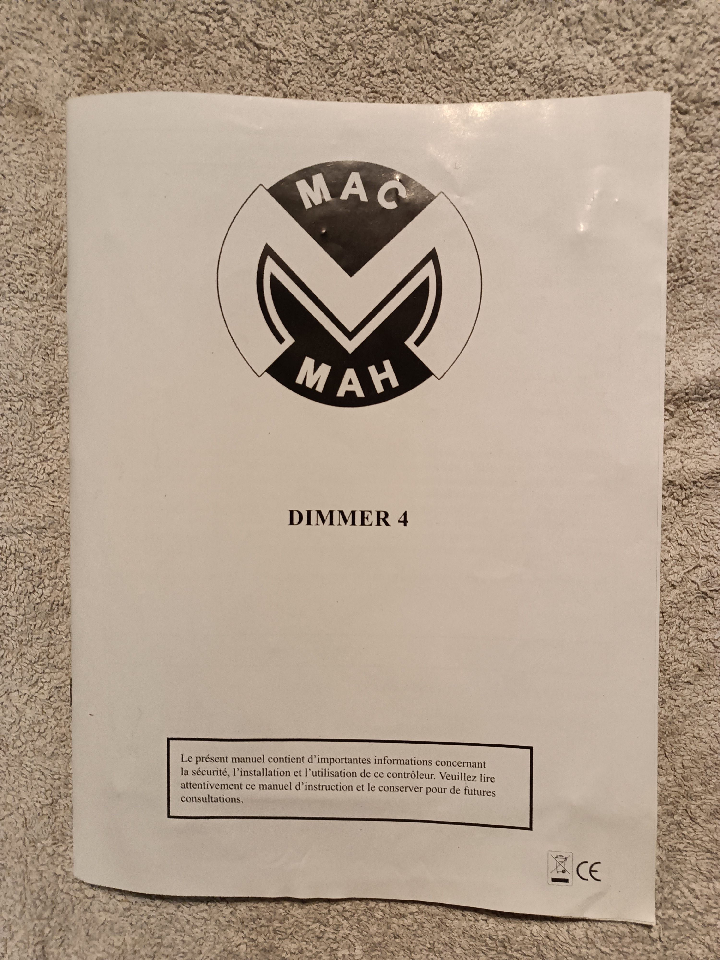 Mac Mah DIMMER4 - 04826 (22469)