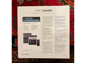Universal Audio UAD-2 Satellite Thunderbolt 3 - QUAD Core (32290)