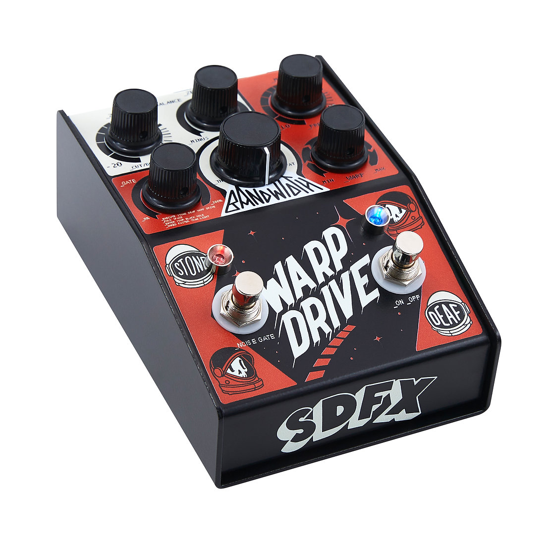 Stone Deaf FX Warp Drive Black Edition : Warp Drive Black EditionSIDE