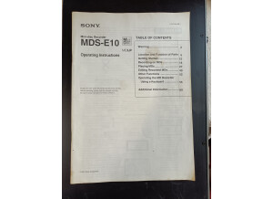 Sony MDS-E10 (57727)