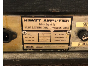 Hiwatt  DR-504 Custom 50 Head (83095)