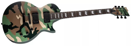 LTD Deluxe EC-1000 Woodland Camo Satin LTD Deluxe EC-1000 Woodland Camo Satin