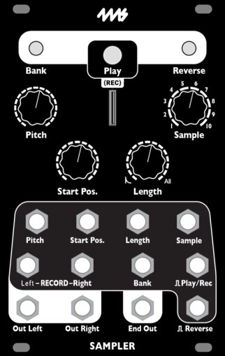 4ms Company Sampler : Sampler 4ms Company Sampler : Sampler