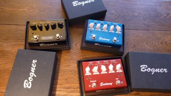 Bogner Ecstasy Blue, Esctasy Red et Überschall Bogner Ecstasy Blue, Esctasy Red et Überschall