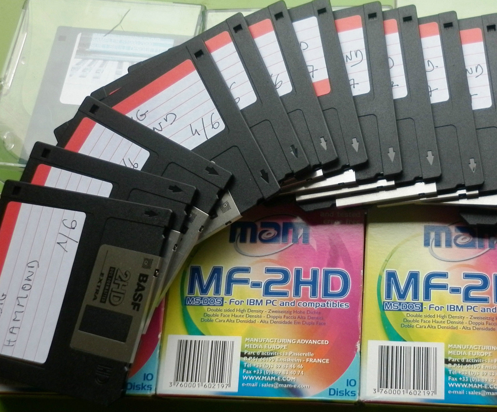 Disquette OS pour sampler Sampleur échantillonneur