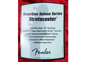 Fender American Deluxe Stratocaster [2010-2015] (84095)