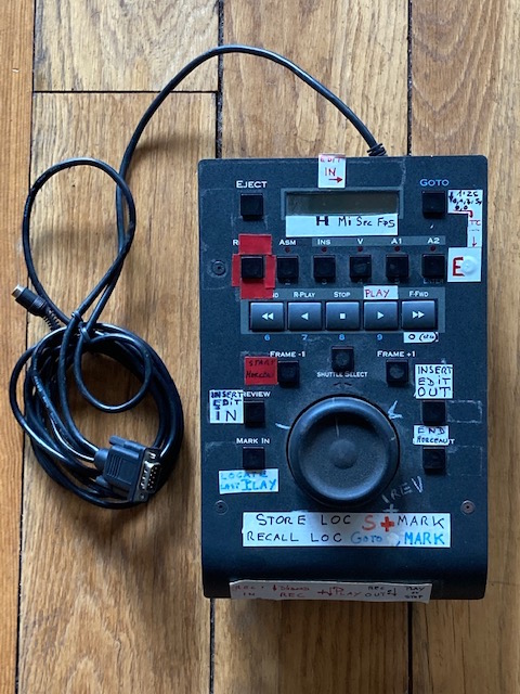 TELECOMMANDE JL COOPER de machine par protocole RS 422