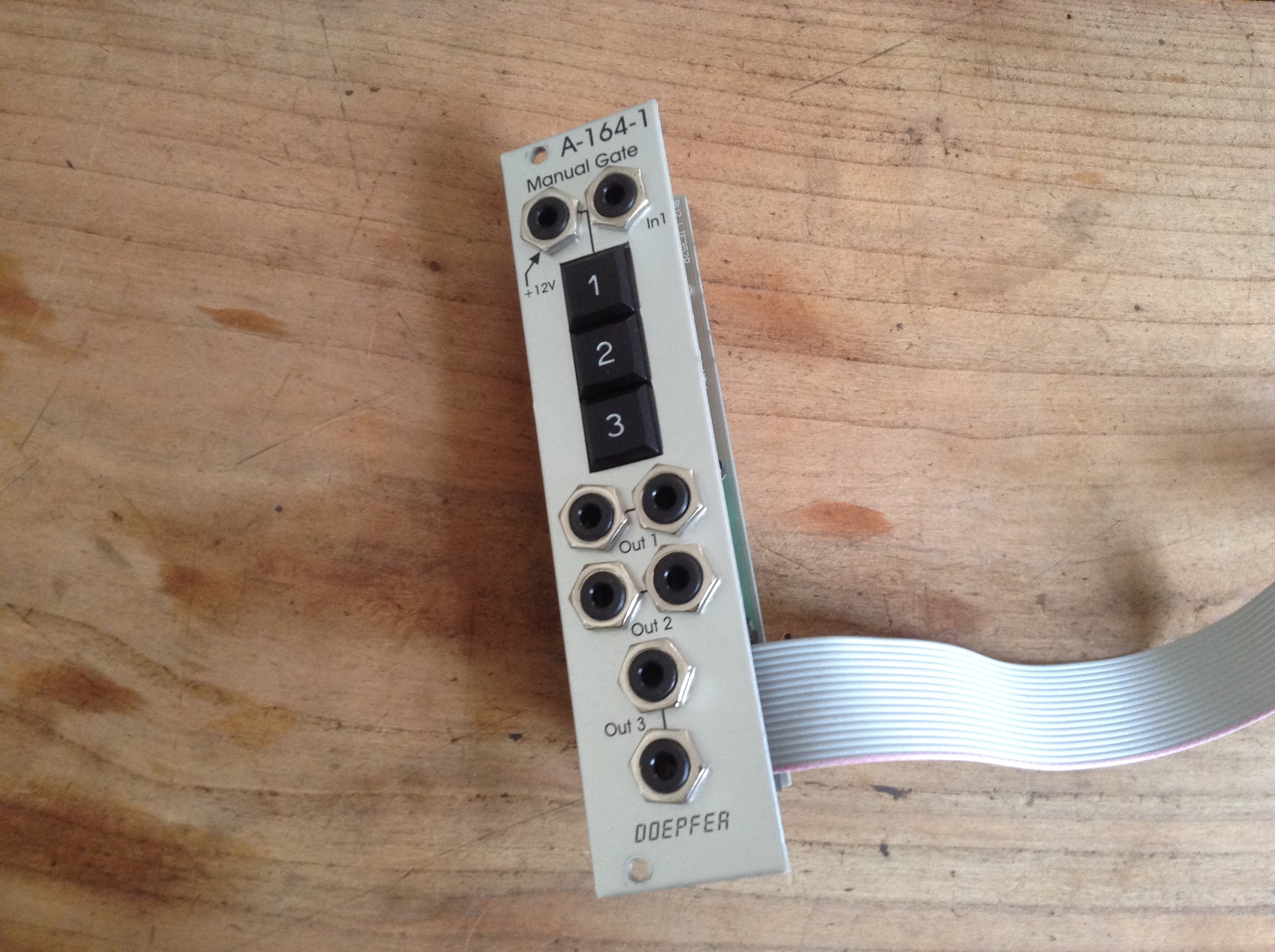 Vend Doepfer A164-1 MANUAL GATE / Eurorack