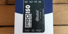 Vends Radial Pro-Iso