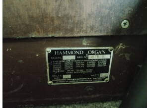 Hammond L122