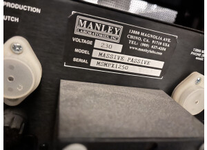 Manley Labs Stereo Variable Mu (11001)