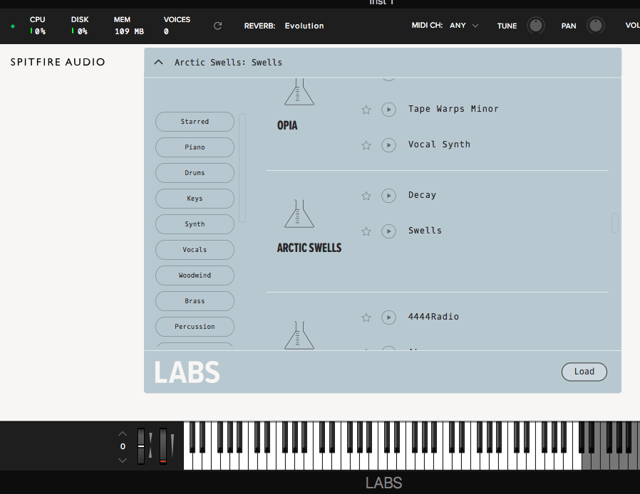 Spitfire Audio Labs Arctic Swells