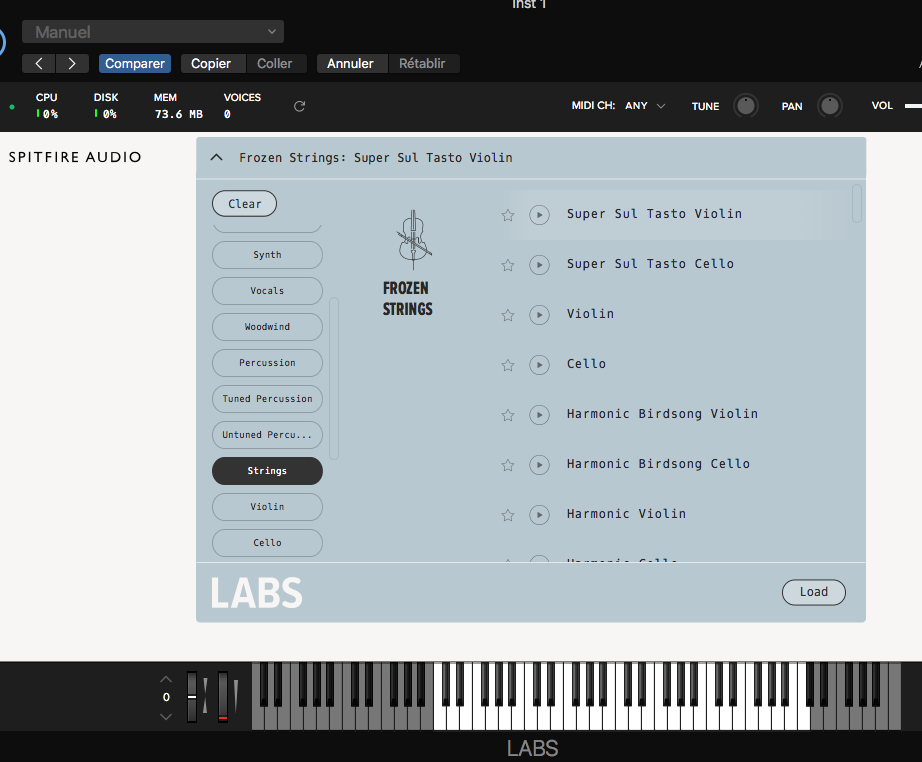 Spitfire Audio Labs Frozen Strings