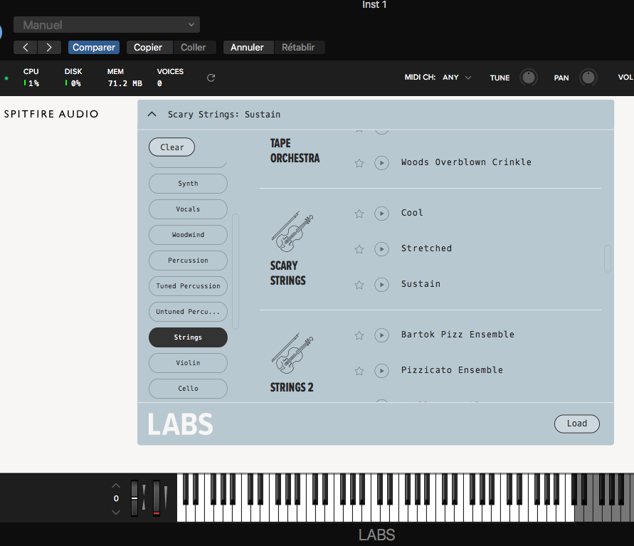 Spitfire Audio Labs Scary Strings