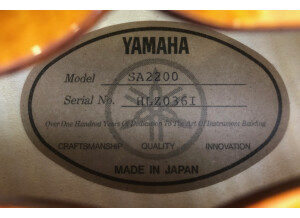 Yamaha SA2200 (26146)