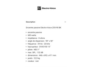 Electro-Voice ZX5-90