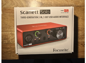 Focusrite Scarlett Solo G3 (19820)