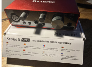 Focusrite Scarlett Solo G3 (96589)