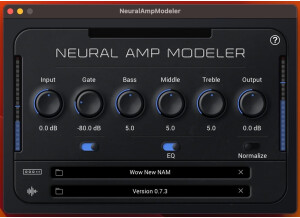 Steven Atkinson Neural Amp Modeler