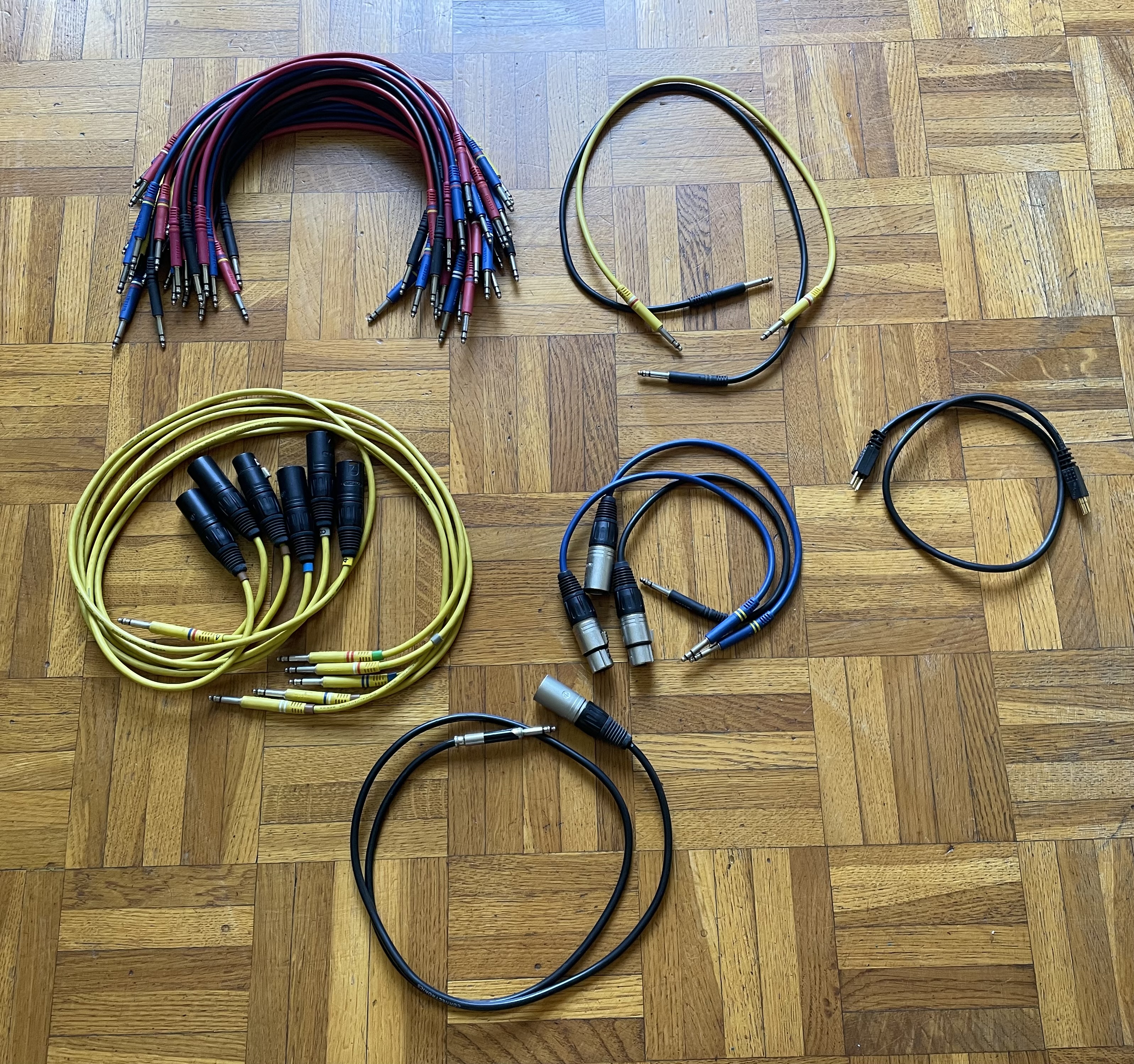 Lot de câble TT Patch Bantam Mogami