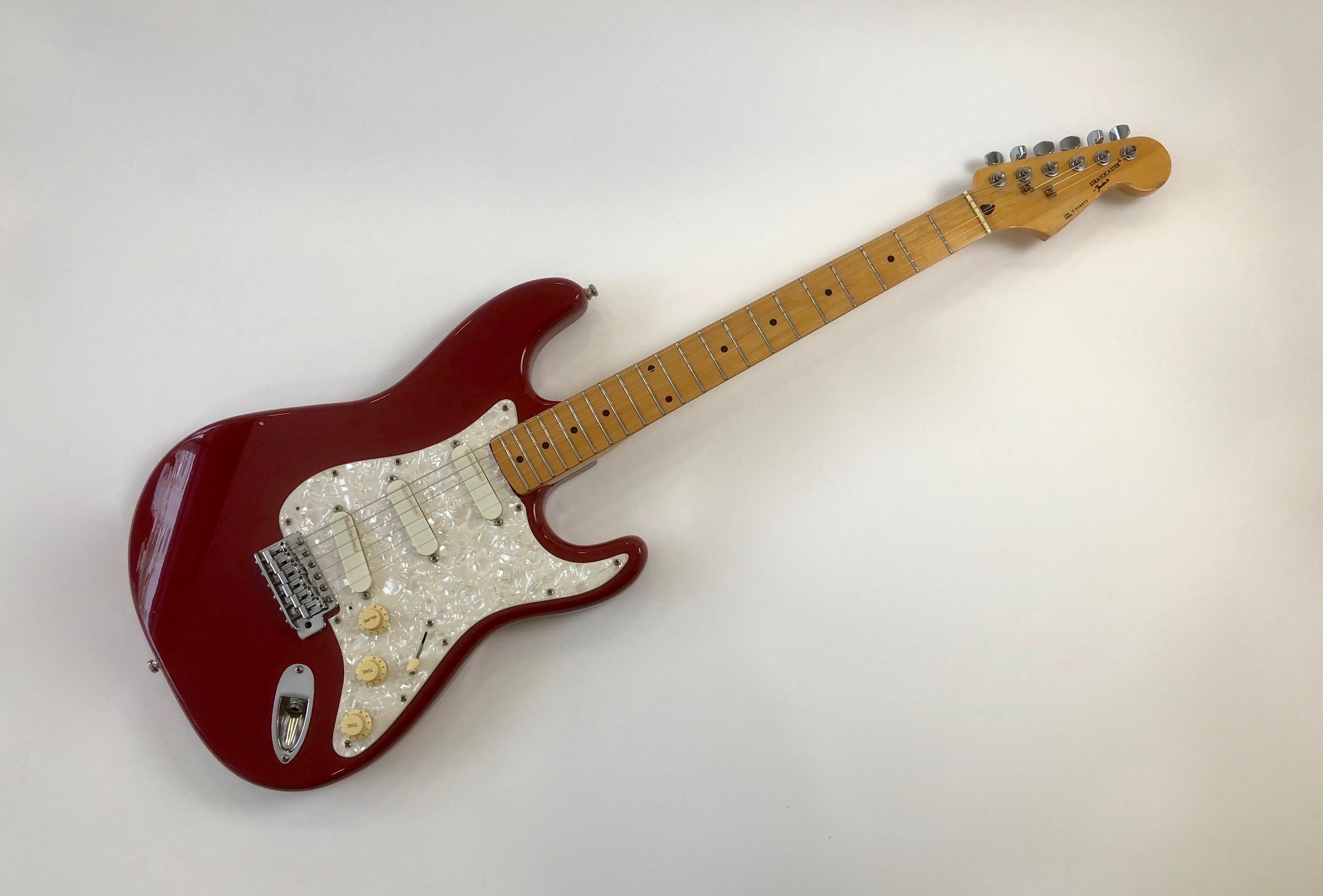 Squier Stratocaster 1994 made in Korea Torino Red