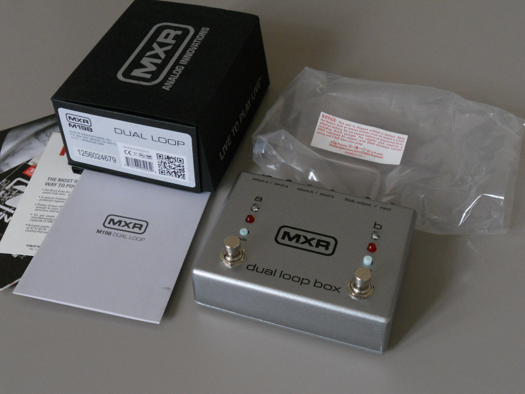 ギター MXR M198 dual loop box Pictures and images MXR M198 Dual Loop Box - Audiofanzine