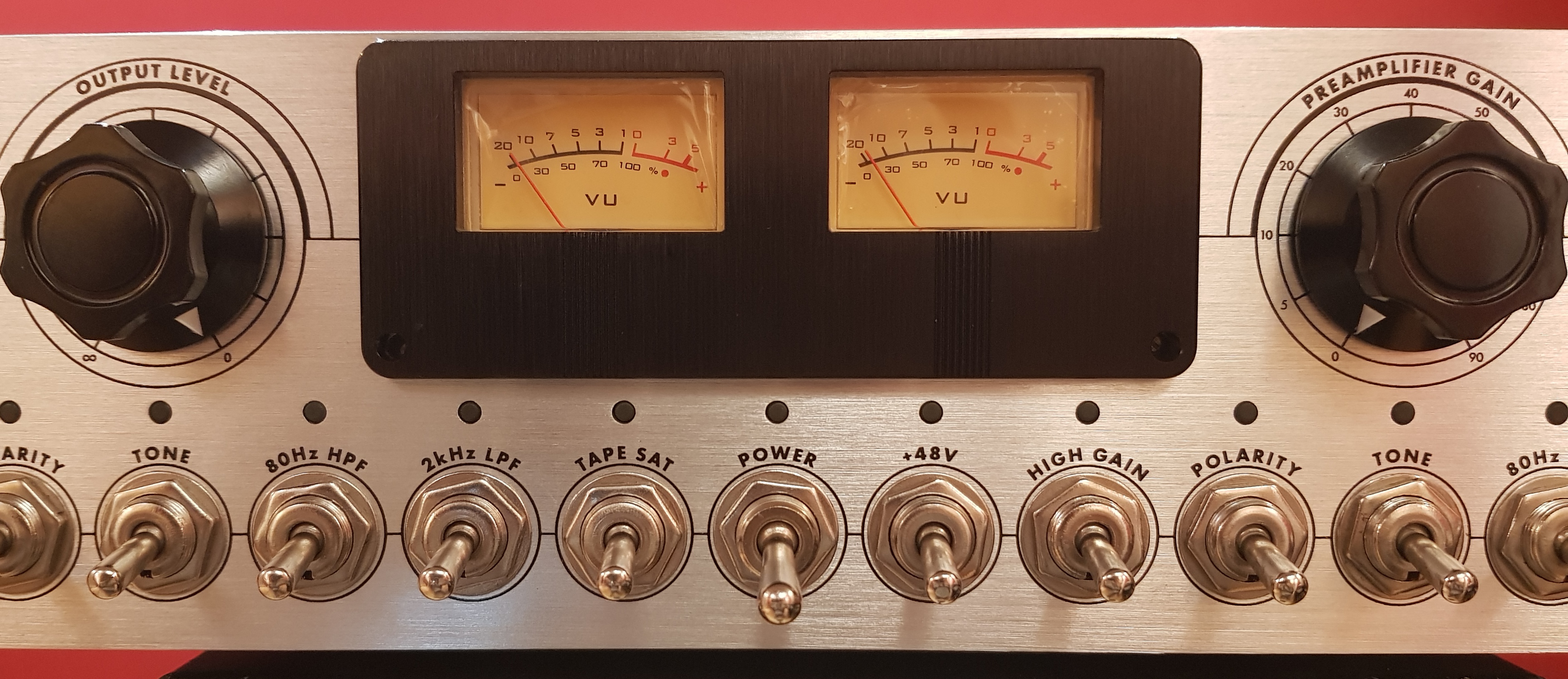 Warm WA-2MPX VuMetres