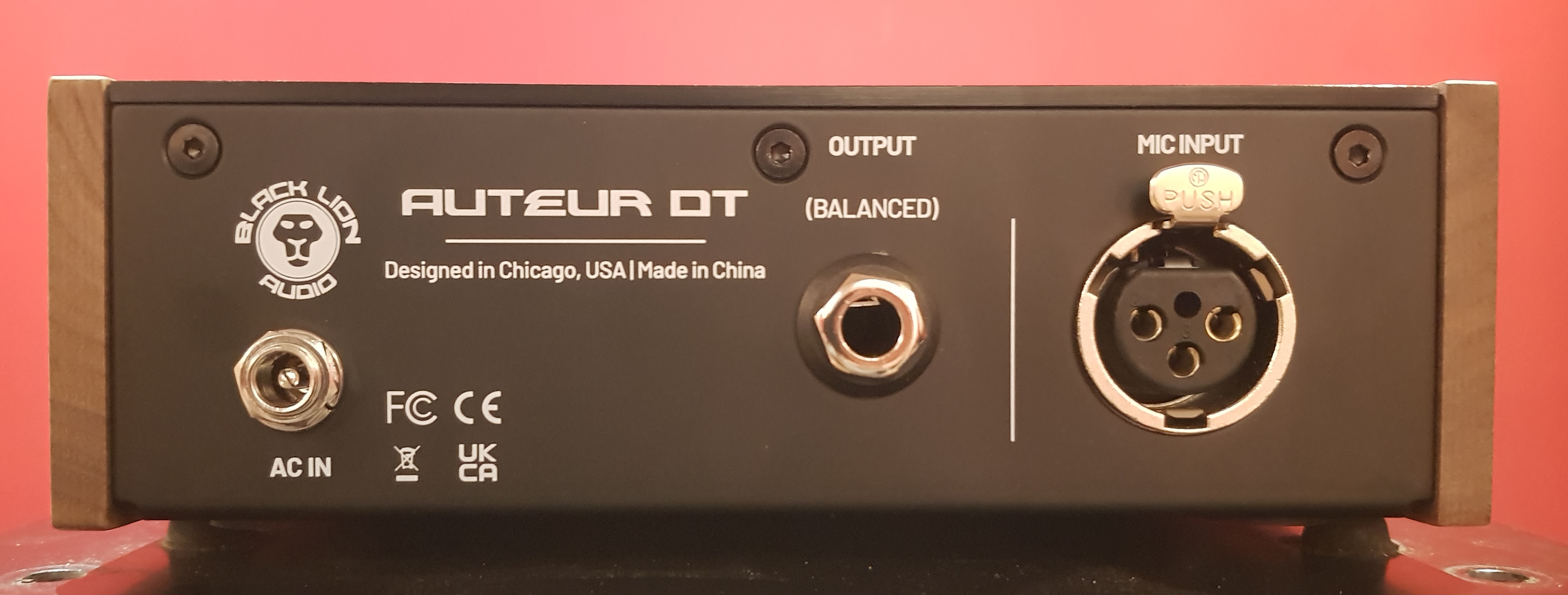 Black Lion Auteur DT Back