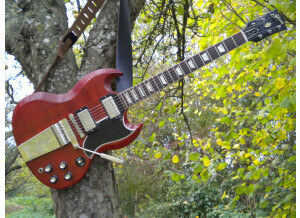 Gibson '61 SG réissue US-Vibrola-plaque lyre (14193)