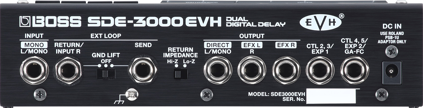 Boss SDE-3000 EVH : SDE-3000 EVH3