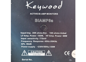 Keywood Biamp 8A