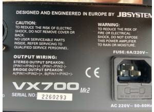 JB Systems VX700 II