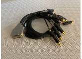 Vends cable multipaires DB25 vers RCA Mogami 2932