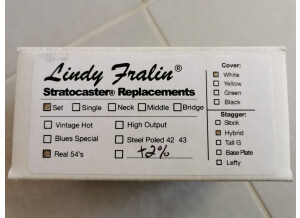 Lindy Fralin Real 54's (15913)