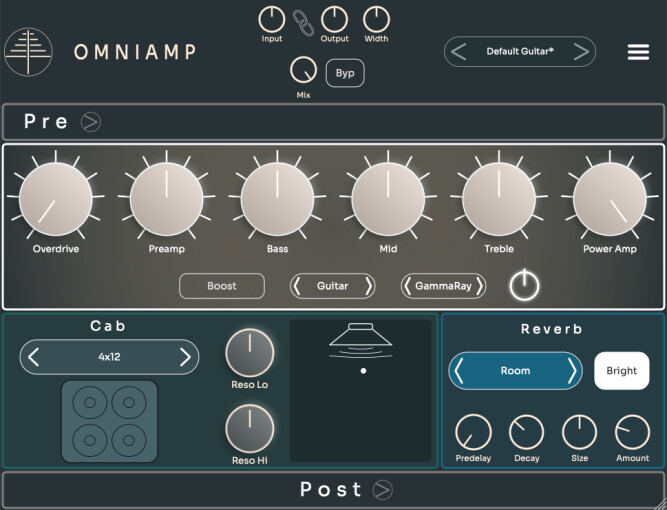 Omniamp GUI Omniamp GUI