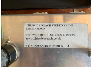 Chiswick Reach SVC Stereo Valve Compressor