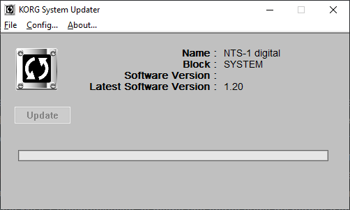 Korg System Updater