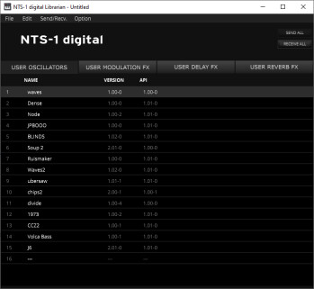 NTS-1 Digital Librarian