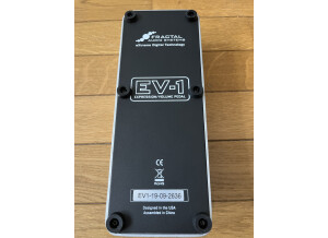 Fractal Audio Systems EV-1 Expression/Volume Pedal (37460)